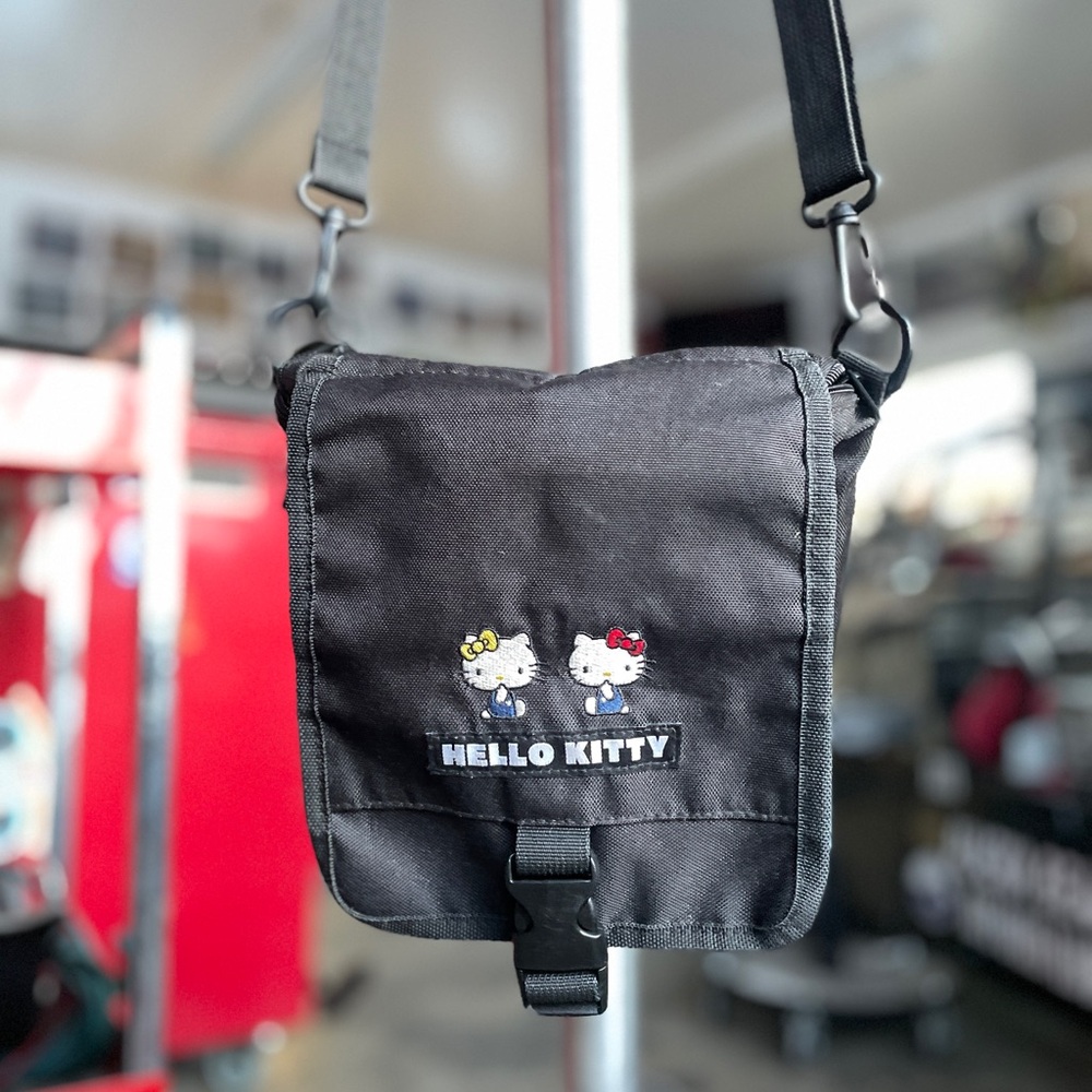 Hello Kitty Black Crossbody Bag